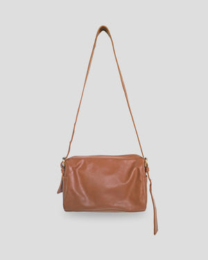 One Pocket Anyam sling bag by Nam Leather Bali