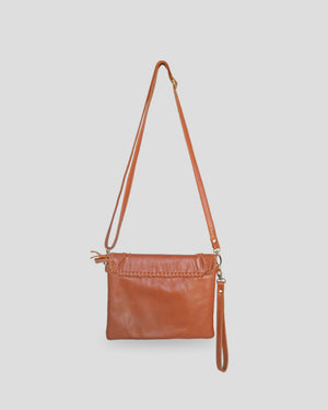 Lingkar anyam sling bag by Nam Leather Bali