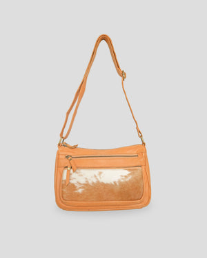 Natural G man sling bag by Nam Leather Bali