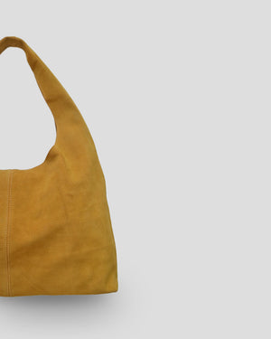 How to care for suede bags guide featuring Big Vetta premium Indonesian suede shoulder bag