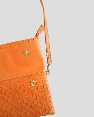 Stiching sling bag by Nam Leather Bali