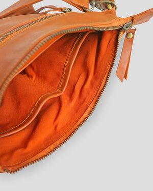 Simple Fabrys sling bag by Nma Leather Bali
