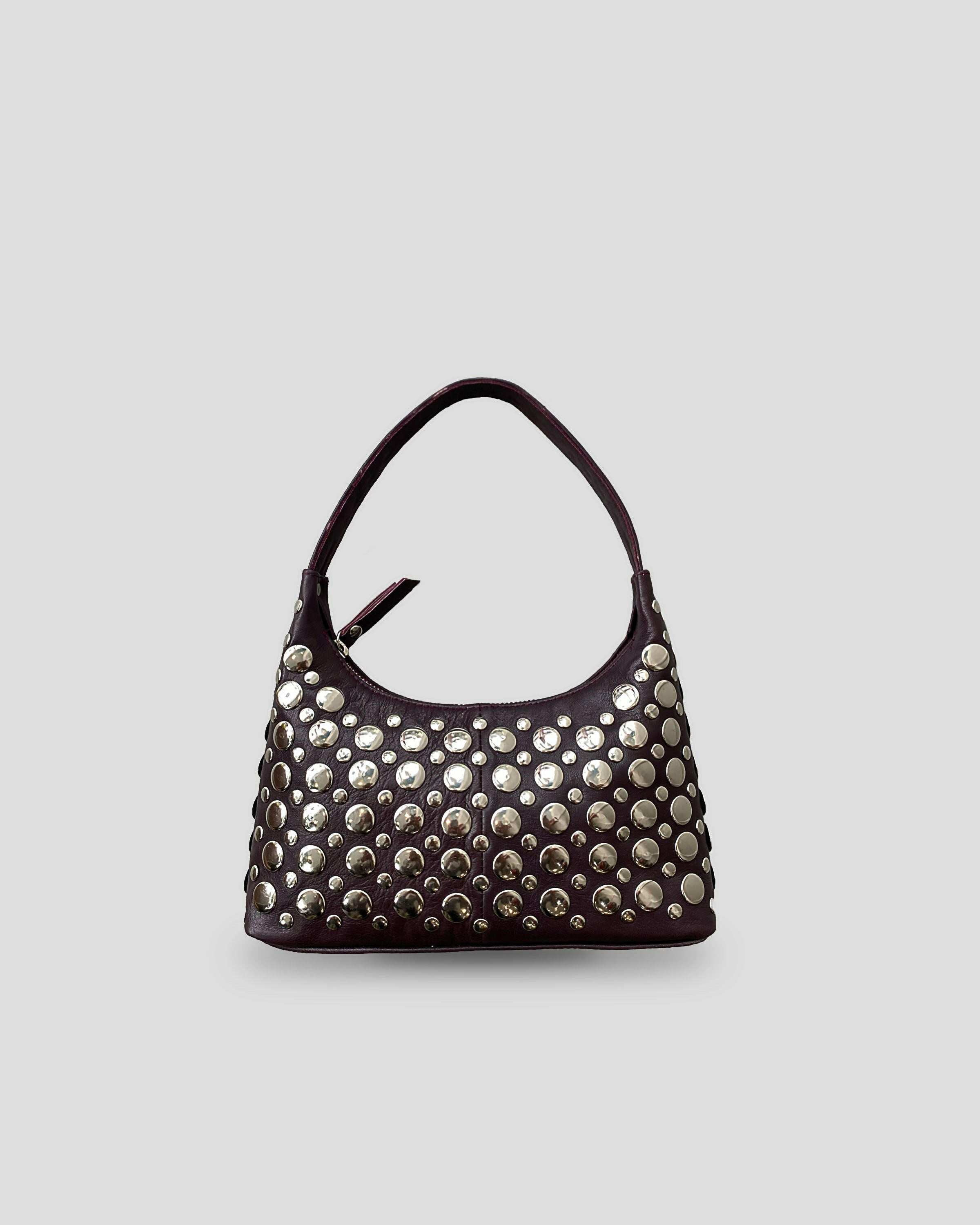 Brown Studded Bag