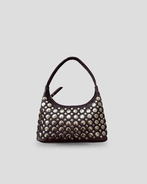 Brown Studded Bag