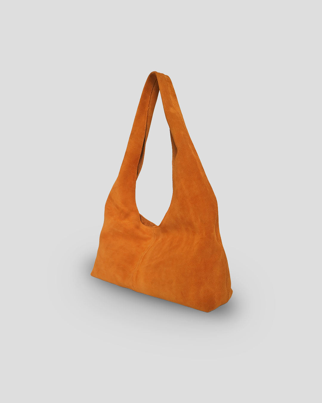 Runa spacious suede shoulder bag dimensions 37cm perfect for daily work and commuting activities