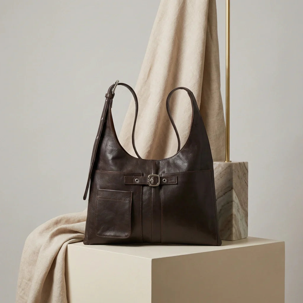 Bali leather sling bag 