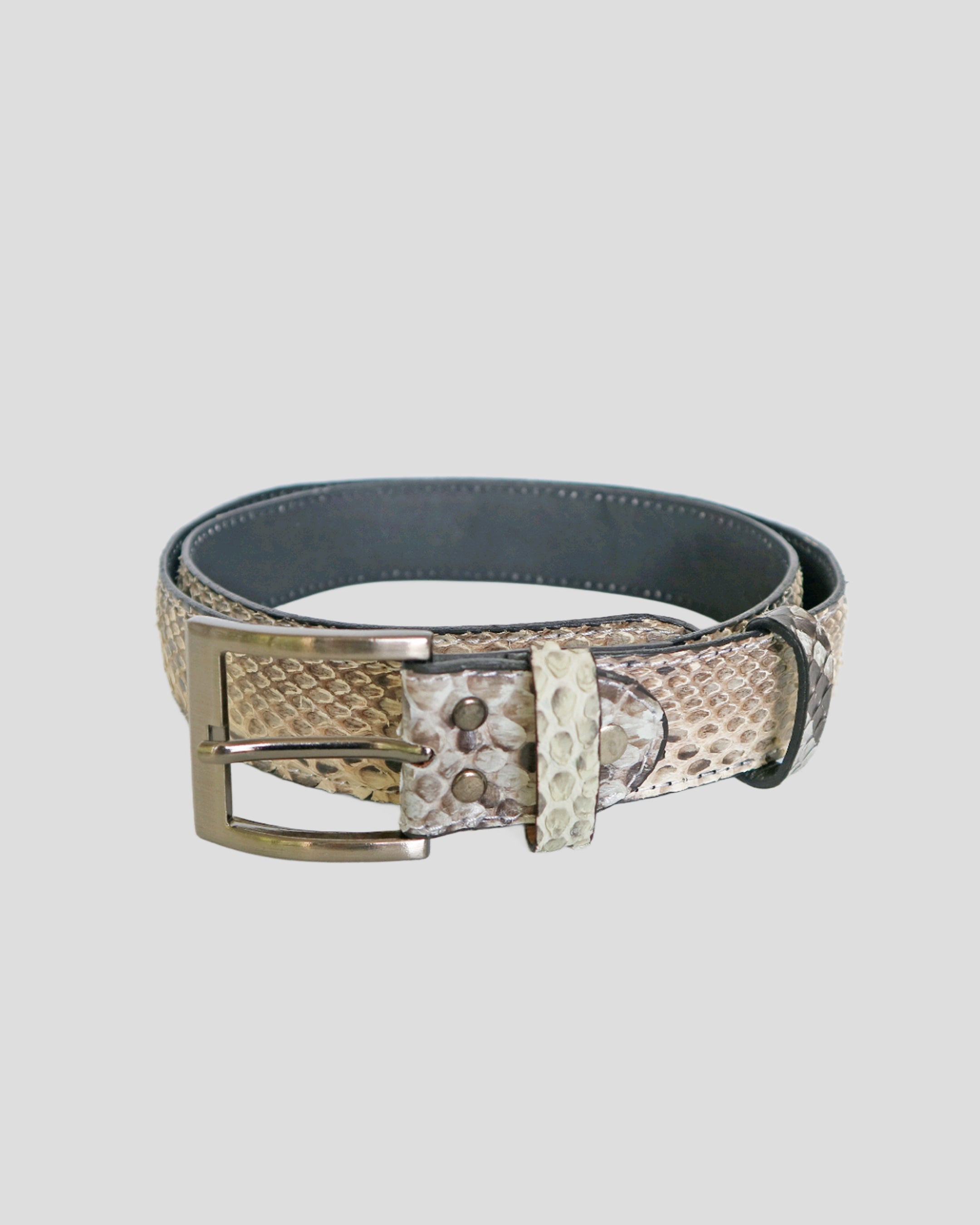 Snake Belt Nam Leather1
