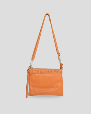 Kepang sling bag by Nam Leather Bali
