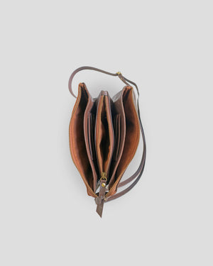 Cococnut Trees sling bag by Nam Leather Bali