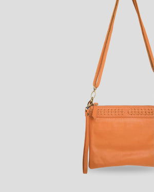 Kepang sling bag by Nam Leather Bali