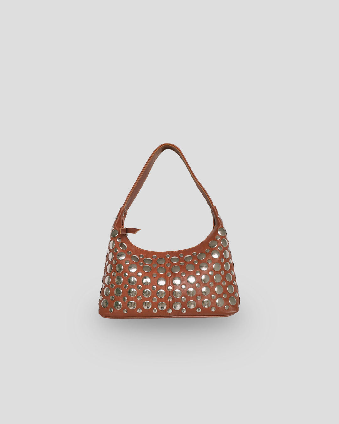 camel handbag with studd in mexico